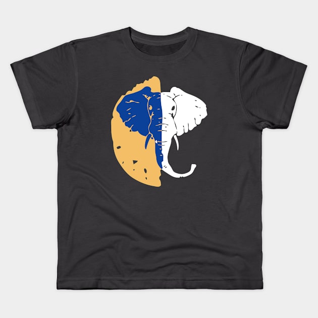 Elephant Kids T-Shirt by adeeb0